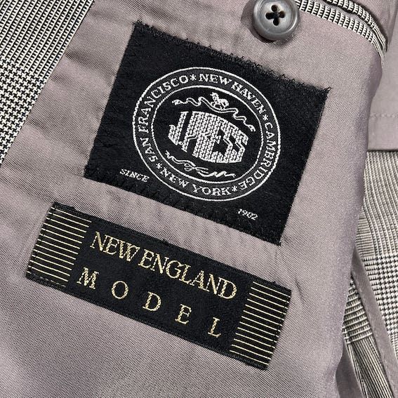 上下 J.PRESS ジェイプレス NEW ENGLAND MODEL グレンチェック