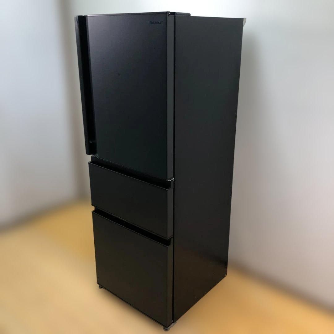 美品 高年式 東芝 2025年製 冷蔵庫 GR-W33SC 113002-1 美品 高年式 東芝 2025年製 冷蔵庫 326L 3ドア GR-W33SC マット