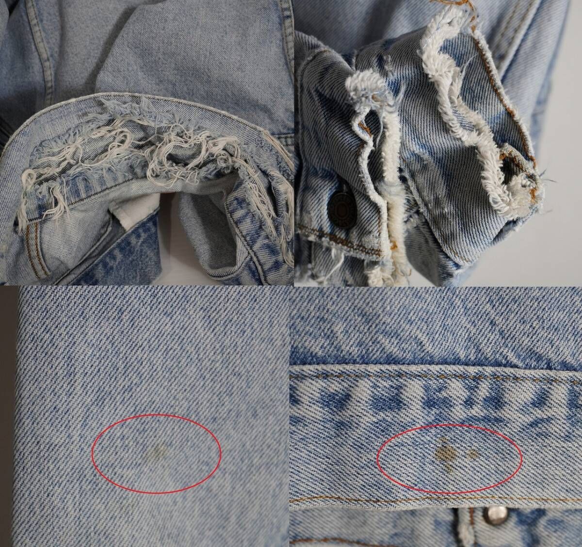 80S 90S Levi's リーバイス 4th 70506 デニム ジャケット Gジャン