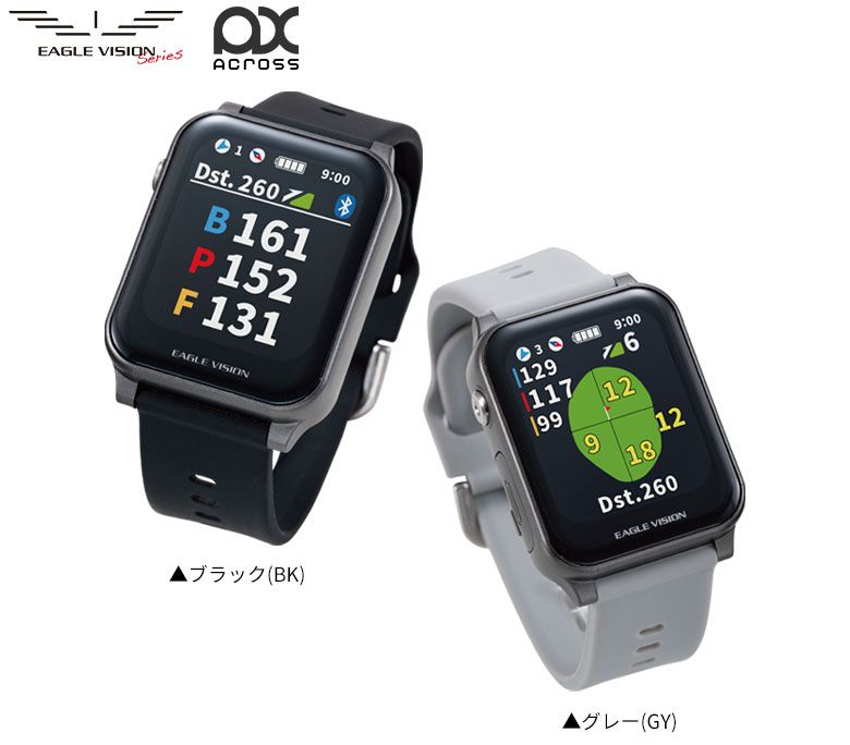 朝日ゴルフ イーグルビジョン アクロス 腕時計型 GPSナビ EV-539