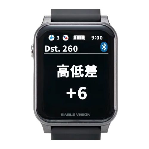朝日ゴルフ イーグルビジョン アクロス 腕時計型 GPSナビ EV-539