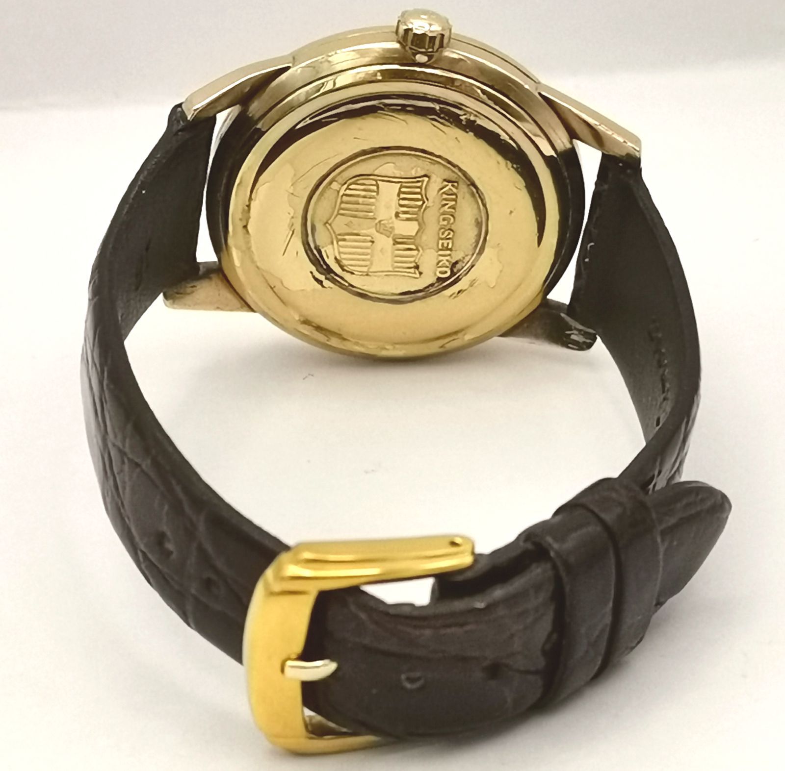 OH済 KING SEIKO キングセイコー 44-2000 セカンドモデル 初期 盾 