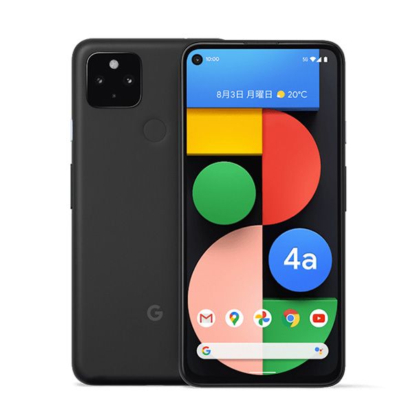 中古】 Google Pixel4a (5G) Just Black SIMフリー 本体 ソフトバンク