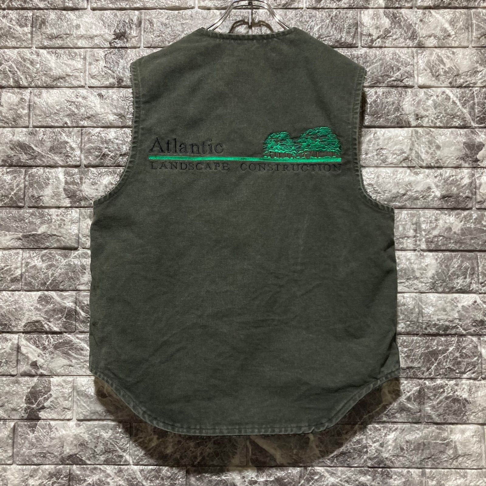 CARHARTT ボア ベスト M USA製 モスグリーン カーハート VEST