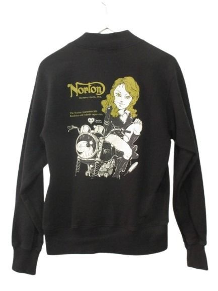 ノートン Norton ジップアップスウェットブルゾン 40 ジャケット 