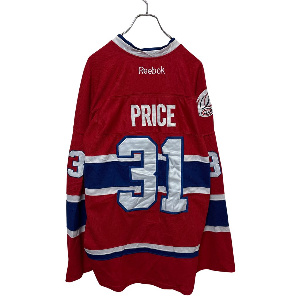 Reebok】 NHL Montreal Canadiens Hockey Shirts モントリオール
