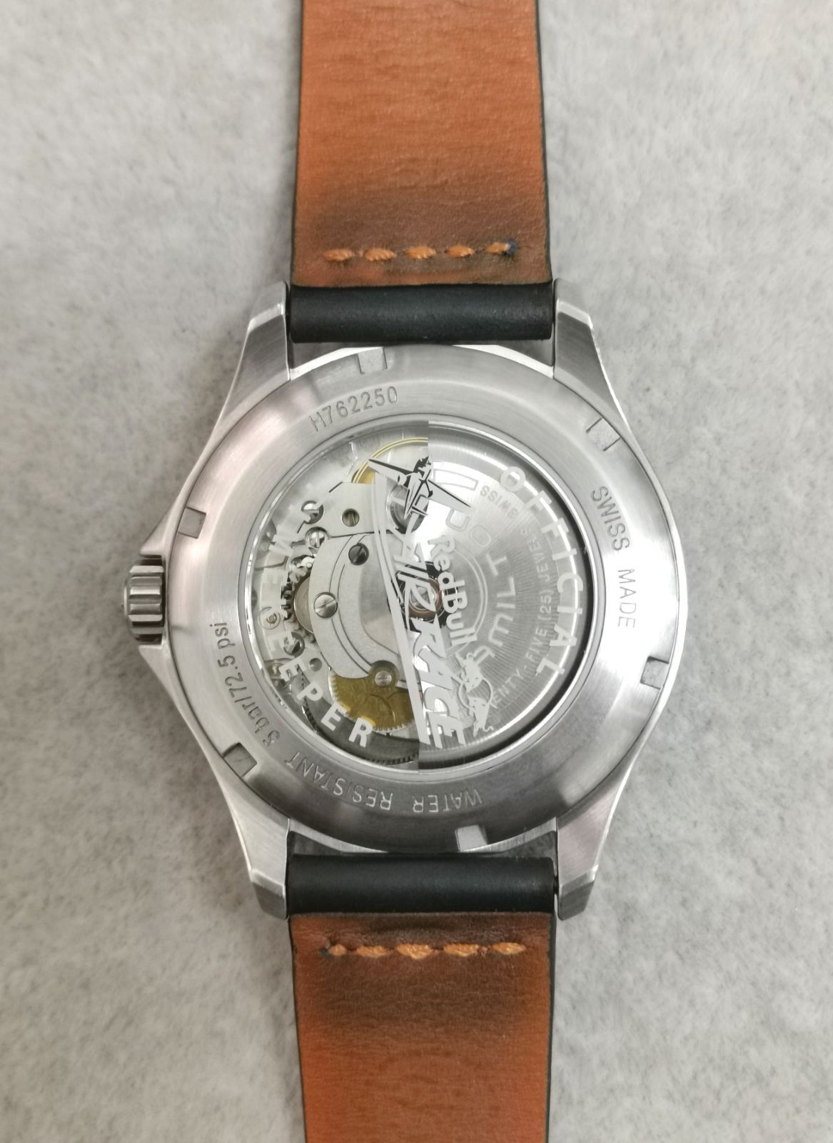 美品 HAMILTON ハミルトン H762250 カーキ レッドブルエアレース 自動