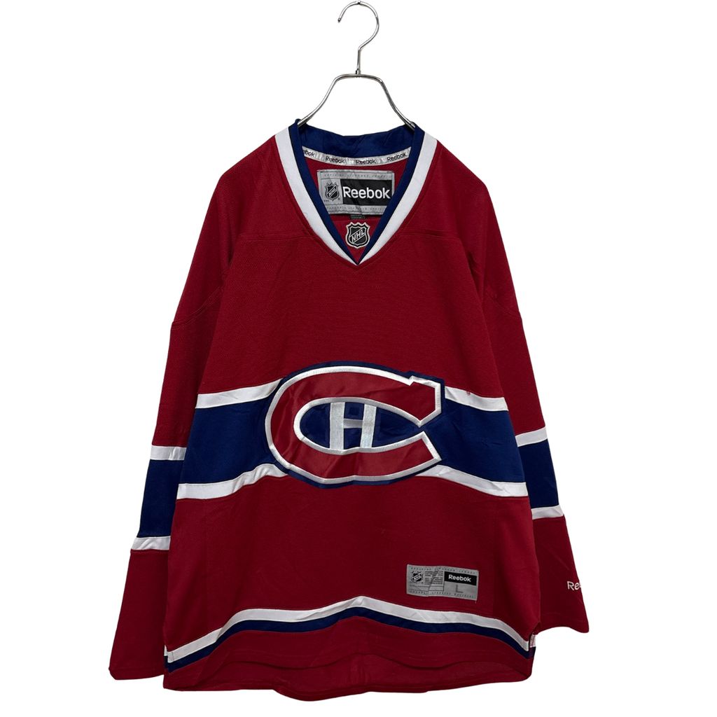 Reebok】 NHL Montreal Canadiens Hockey Shirts モントリオール 