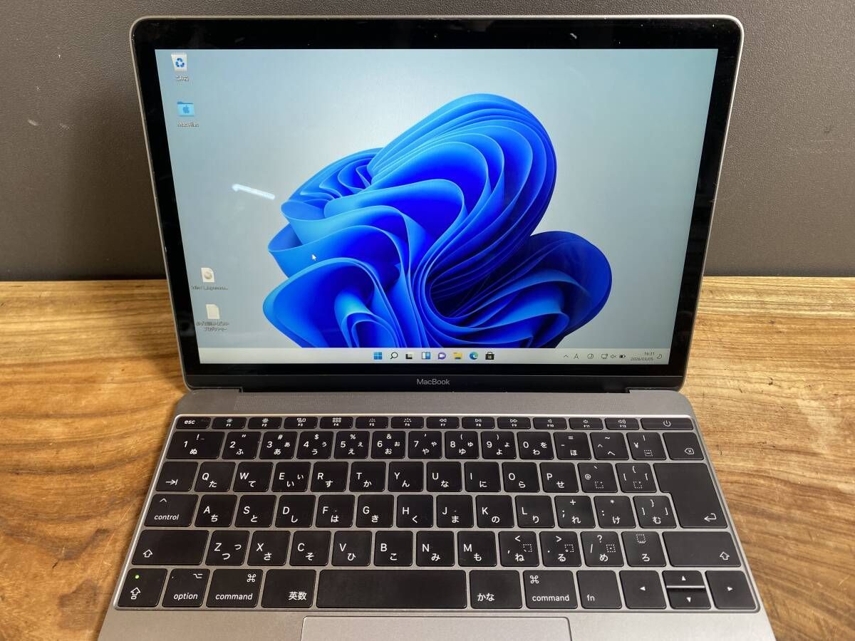 MacBook 12インチ 2017 16GB SSD256GB Win11 Office2024 - メルカリ