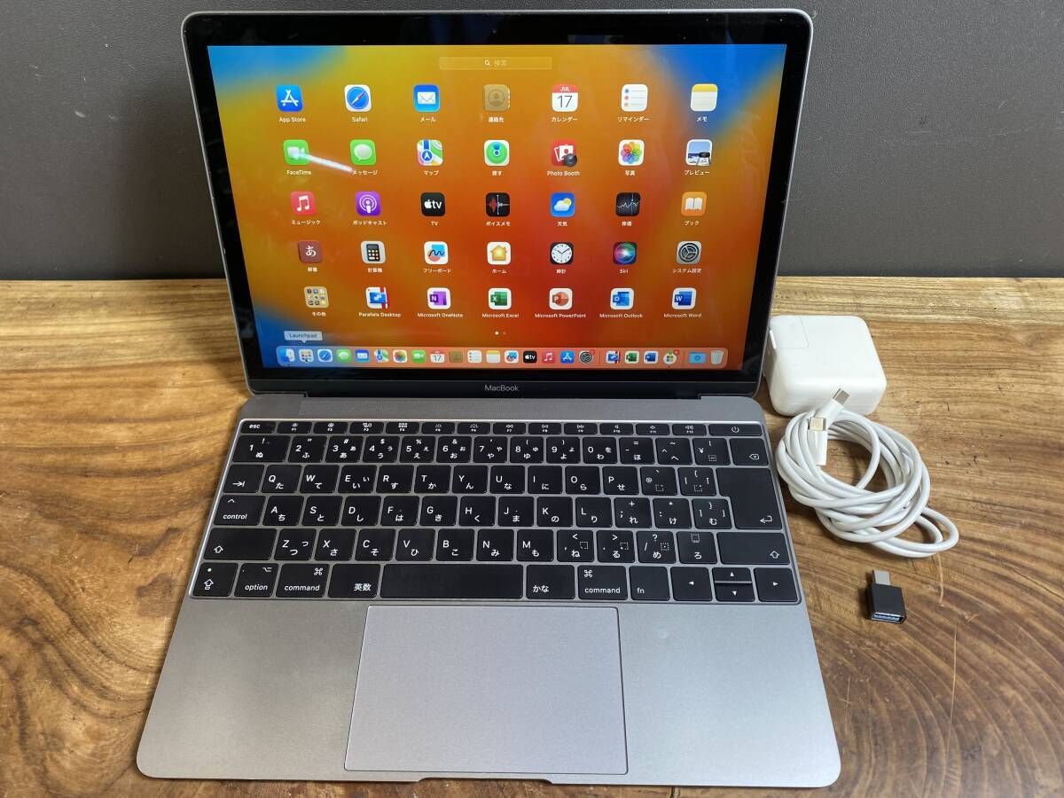 MacBook 12インチ 2017 16GB SSD256GB Win11 Office2024 - メルカリ