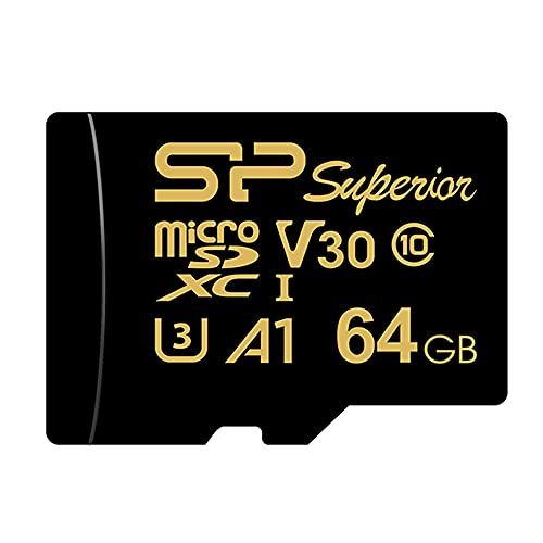 シリコンパワー 高耐久microSD カード 64GB class10 UHS-1 U3 V30 A1 4K対応 繰り返し録画 ドラレコ 監視カメラ SP064GBSTXDV3V1HSP　美品　おすすめ