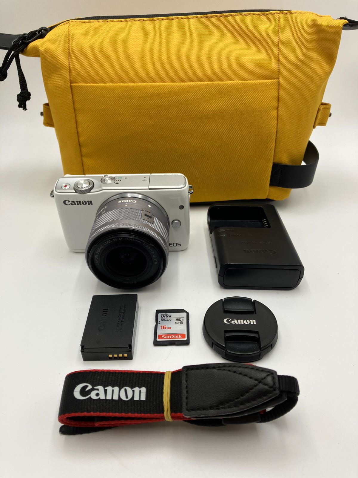 動作確認済】Canon EOS M10 EF-M 15-45mm レンズキット | Shop at 