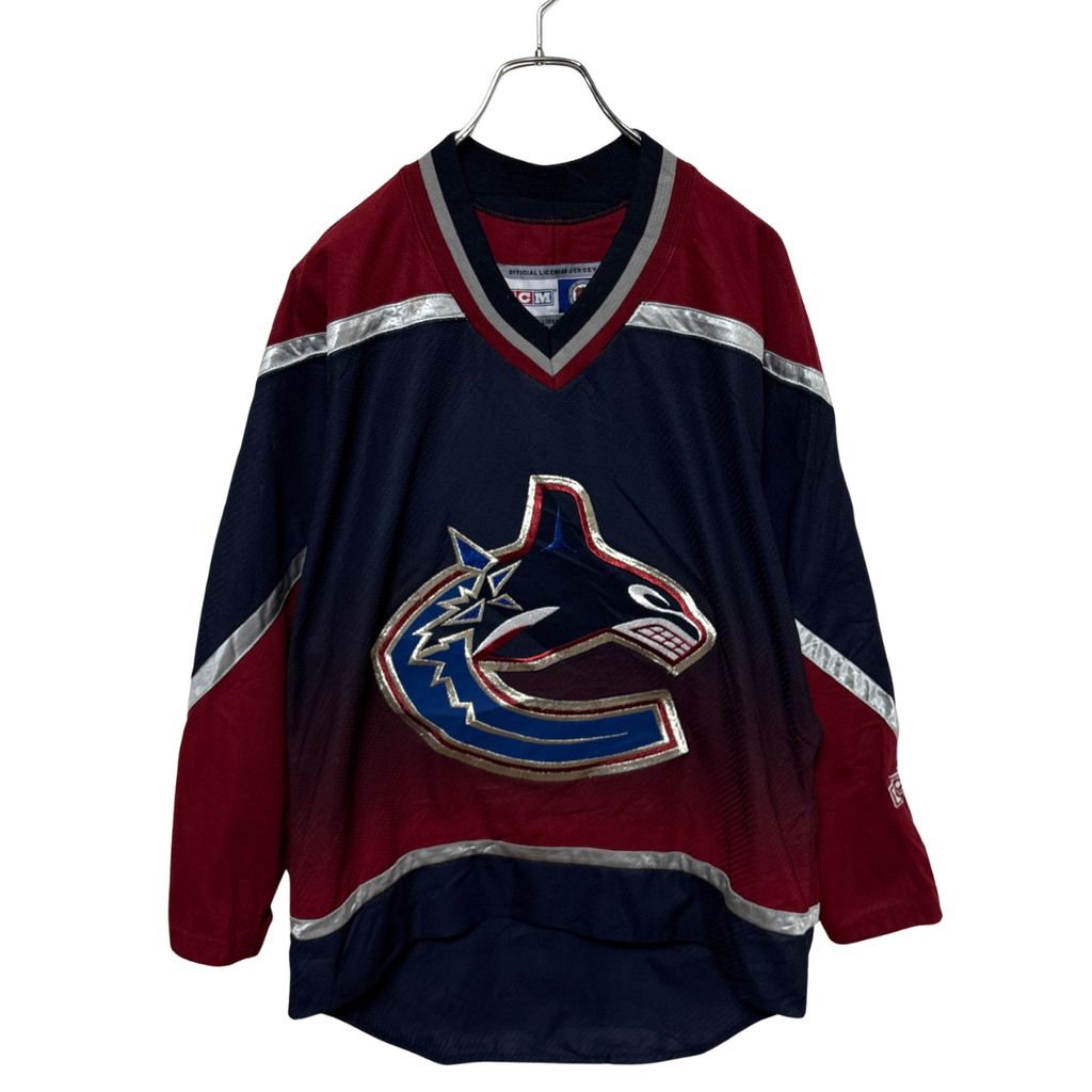 CCM】 NHL Vancouver Canucks Hockey Shirts バンクーバーカナックス 