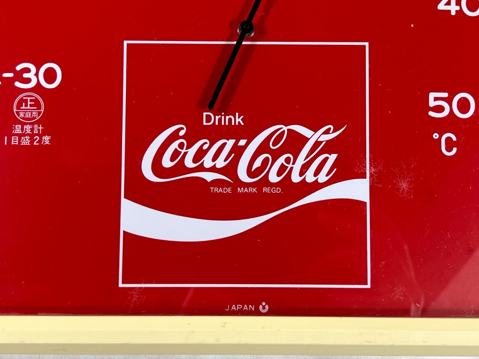 ジャンク品 CITIZEN シチズン Coca Cola コカコーラ 温度計 温度 