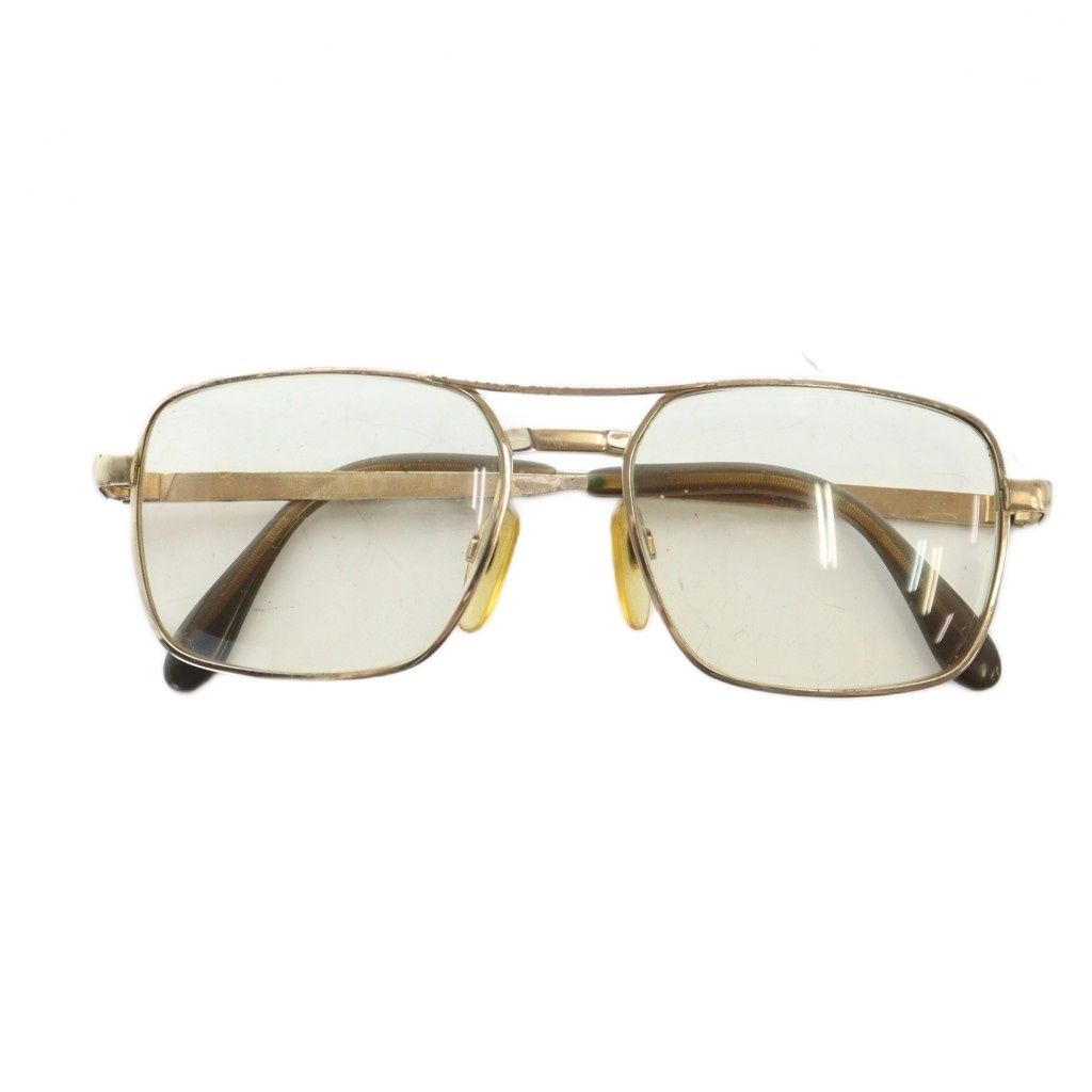 【美品】RODEN STOCK ツーブリッジ　度入りサングラスゴールド RODENSTOCK ローデンストック TORRO サングラス 眼鏡 めがね ダブル
