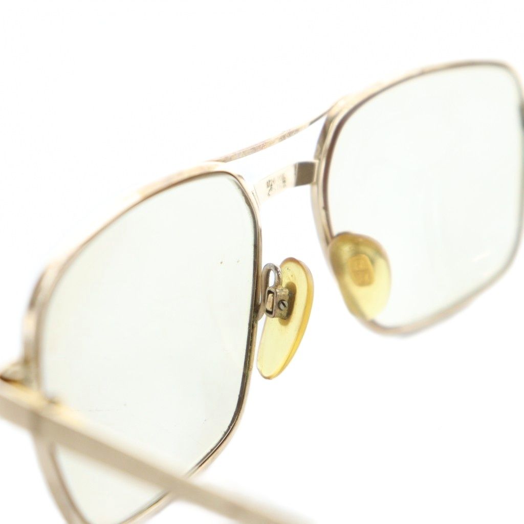 【美品】RODEN STOCK ツーブリッジ　度入りサングラスゴールド RODENSTOCK ローデンストック TORRO サングラス 眼鏡 めがね ダブル