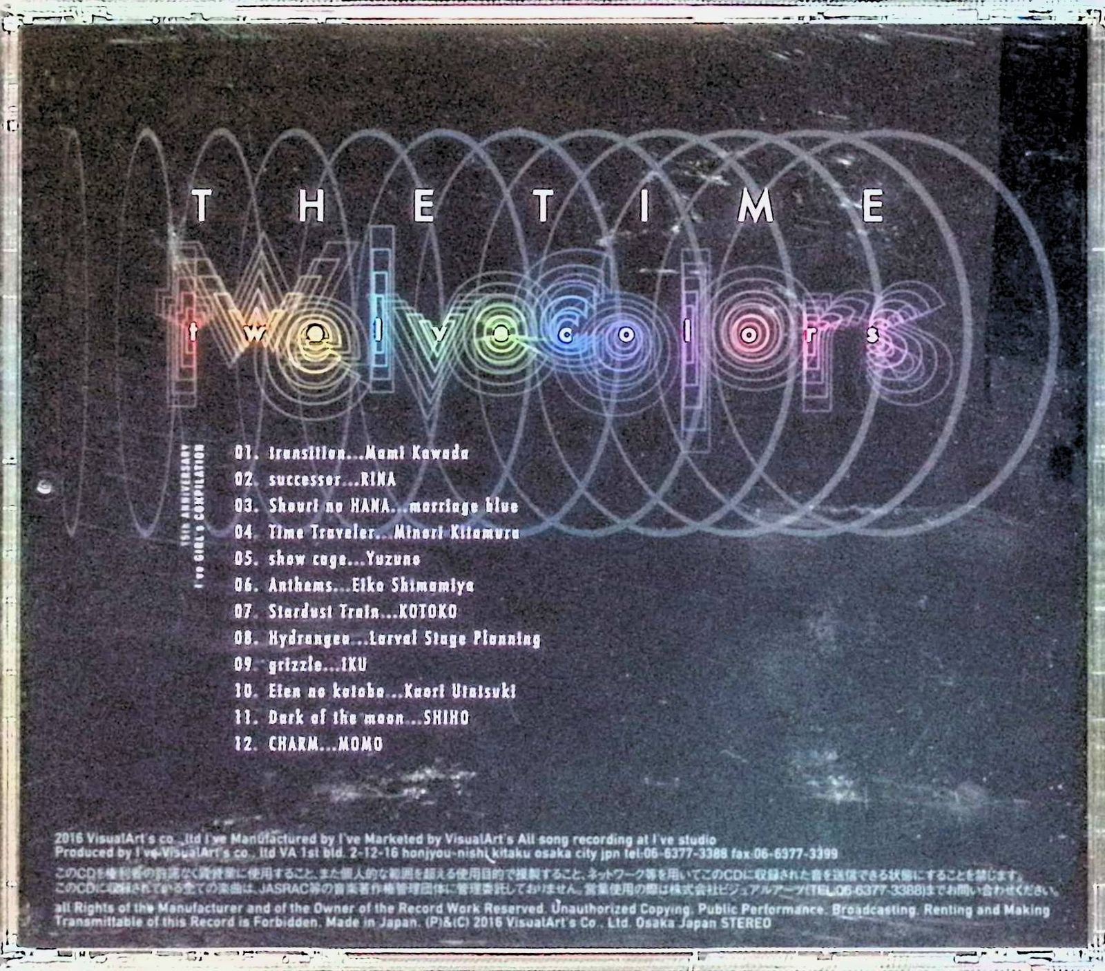 15th ANNIVERSARY I've GIRL'S COMPILATION「The Time ~12 Colors~」 / I've (CD) 15th ANNIVERSARY I've GIRL'S COMPILATION「The Time ~12 Colors