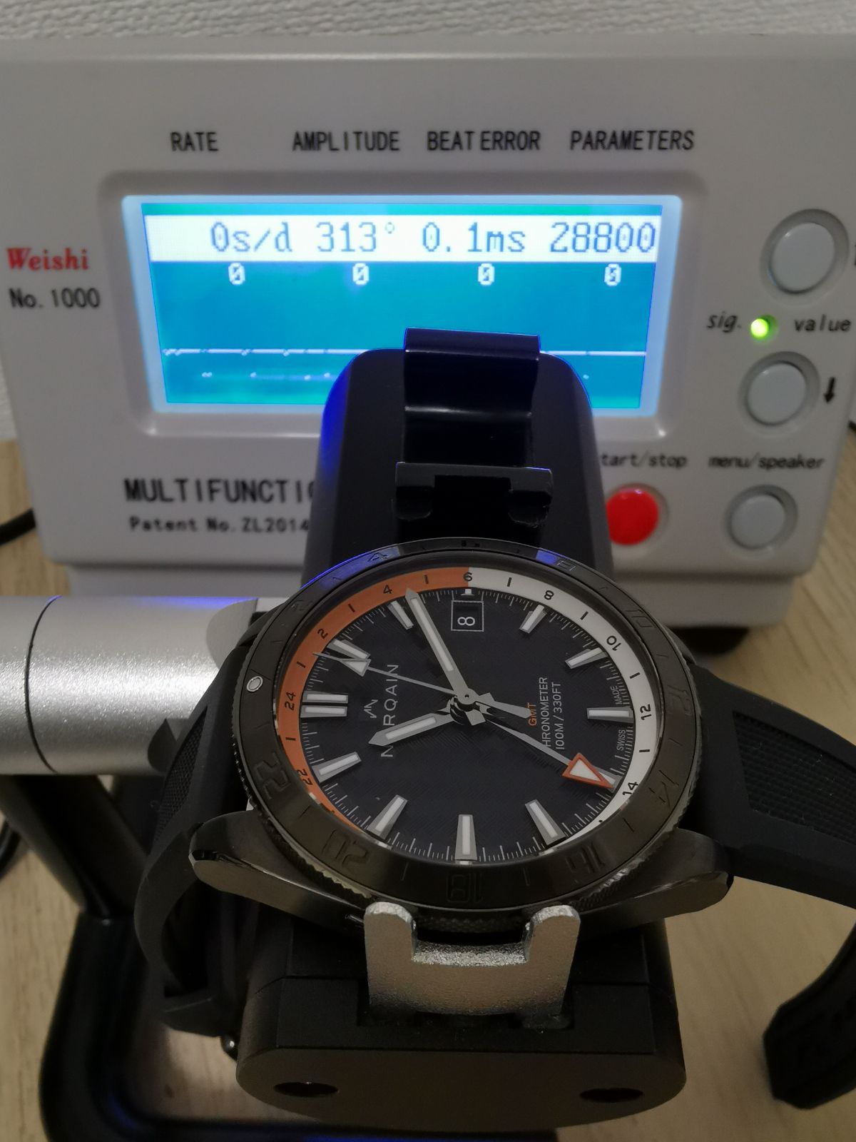  未使用 NORQAIN ノルケイン NNB1100BBCG|BO116|15BR.18B アドベンチャー ネベレストGMT メンズ 自動巻き 時計 ボタンダウン 自動巻き時計 腕時計(アナログ)