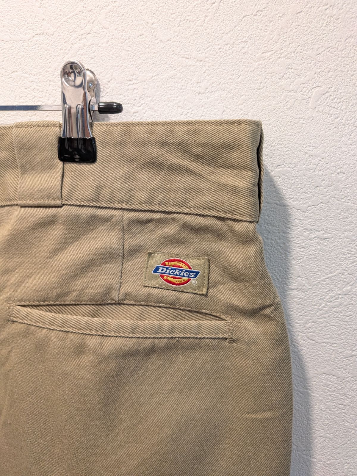 90s USA製 Dickies ディッキーズ ワークパンツ 874 ベージュ TALON