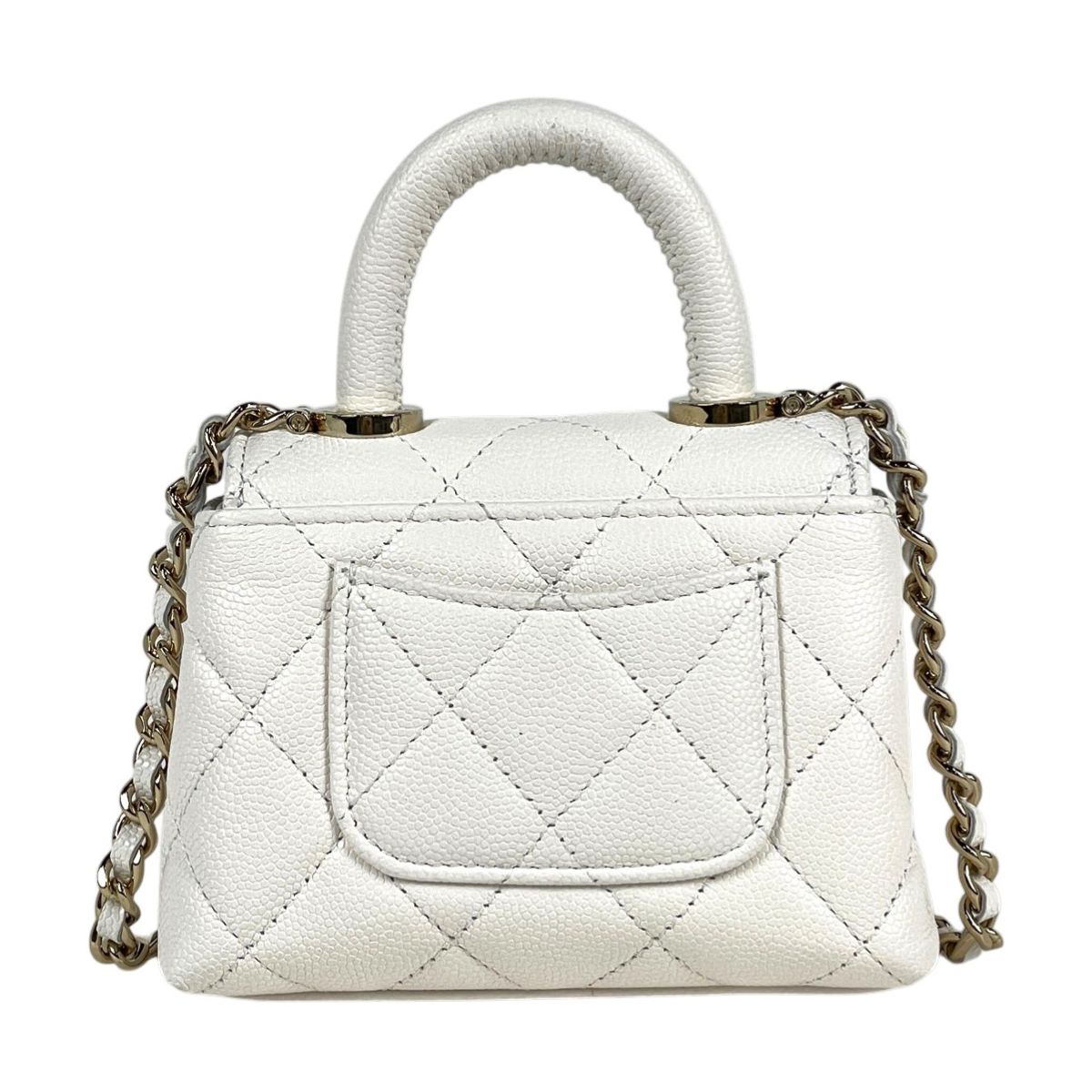 シャネル CHANEL ココマーク ハンドバッグ ミニ 2WAY チェーン 