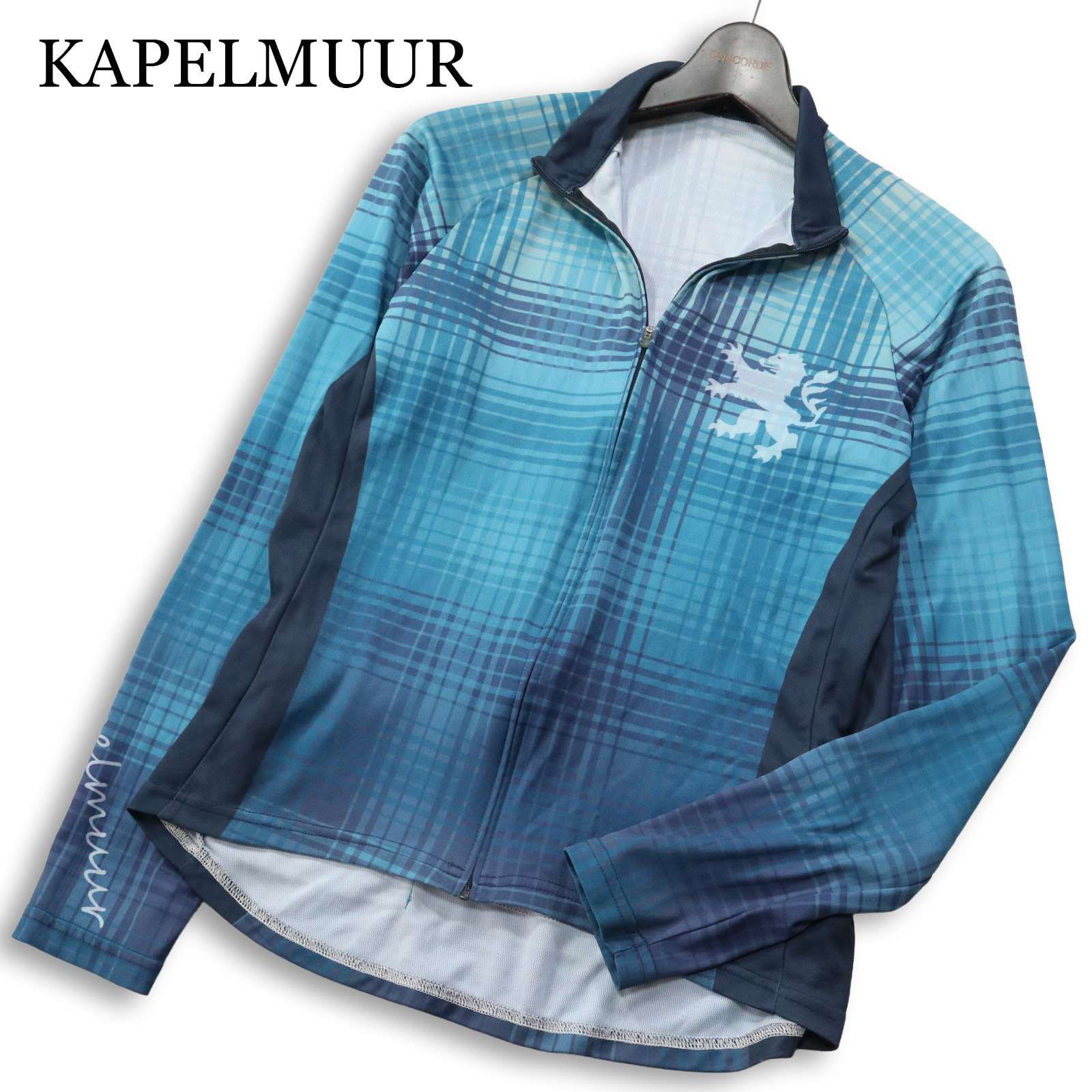 KAPELMUUR カペルミュール 通年☆ 長袖 チェック柄 ジップ サイクル 