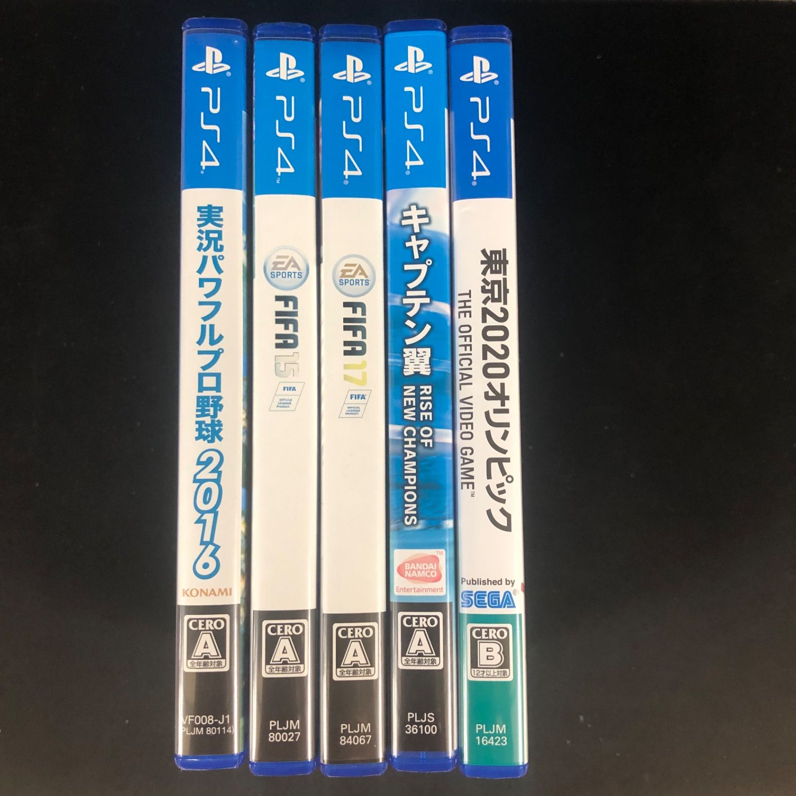 中古 PS4 スポーツ系ソフト 5本セット - メルカリ