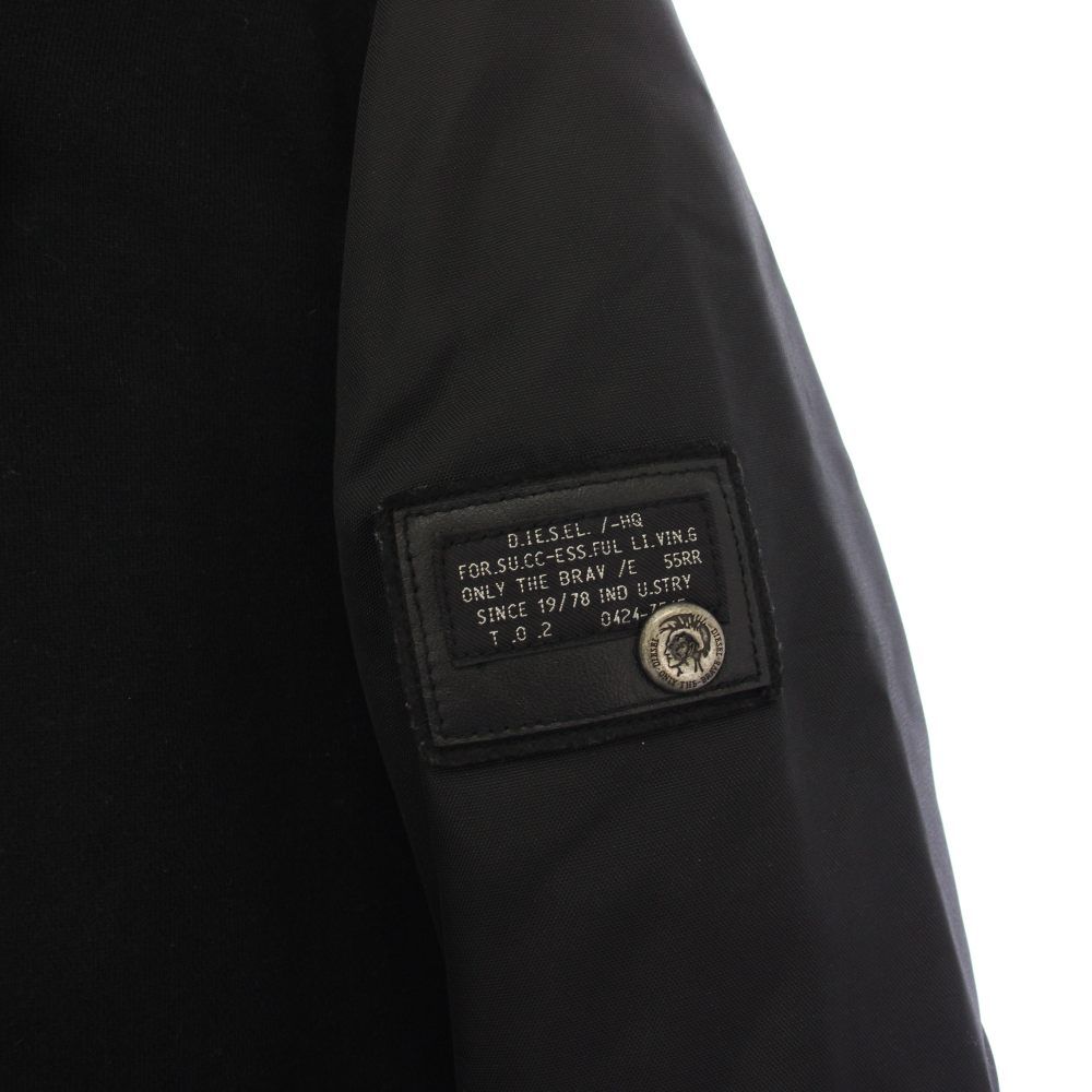 ディーゼル DIESEL ダブルライダース スウェットジャケット アウター M 