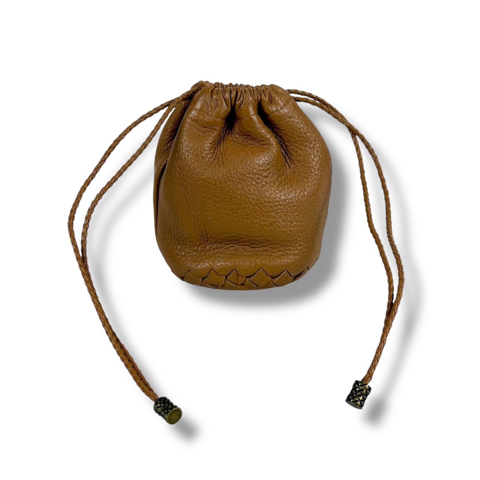 ボッテガヴェネタ BOTTEGA VENETA 巾着型 ミニポーチ マルチポーチ 