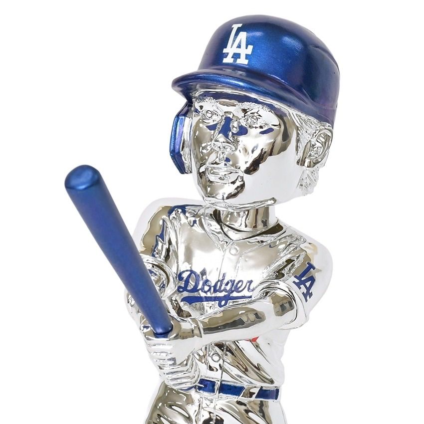 タ*ン様 大谷翔平　シルバーメッキ　ボブルヘッド　世界限定225個　シルバー　W 世界225個限定】大谷翔平 ボブルヘッド シルバーメッキ FOCO Shohei