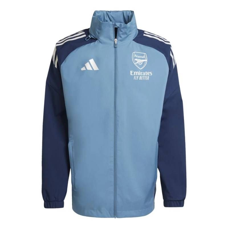 【送料無料・匿名配送】adidas アディダス アーセナル 25/26 公式 オールウェザー ジャケット 紺 新品 正規品
