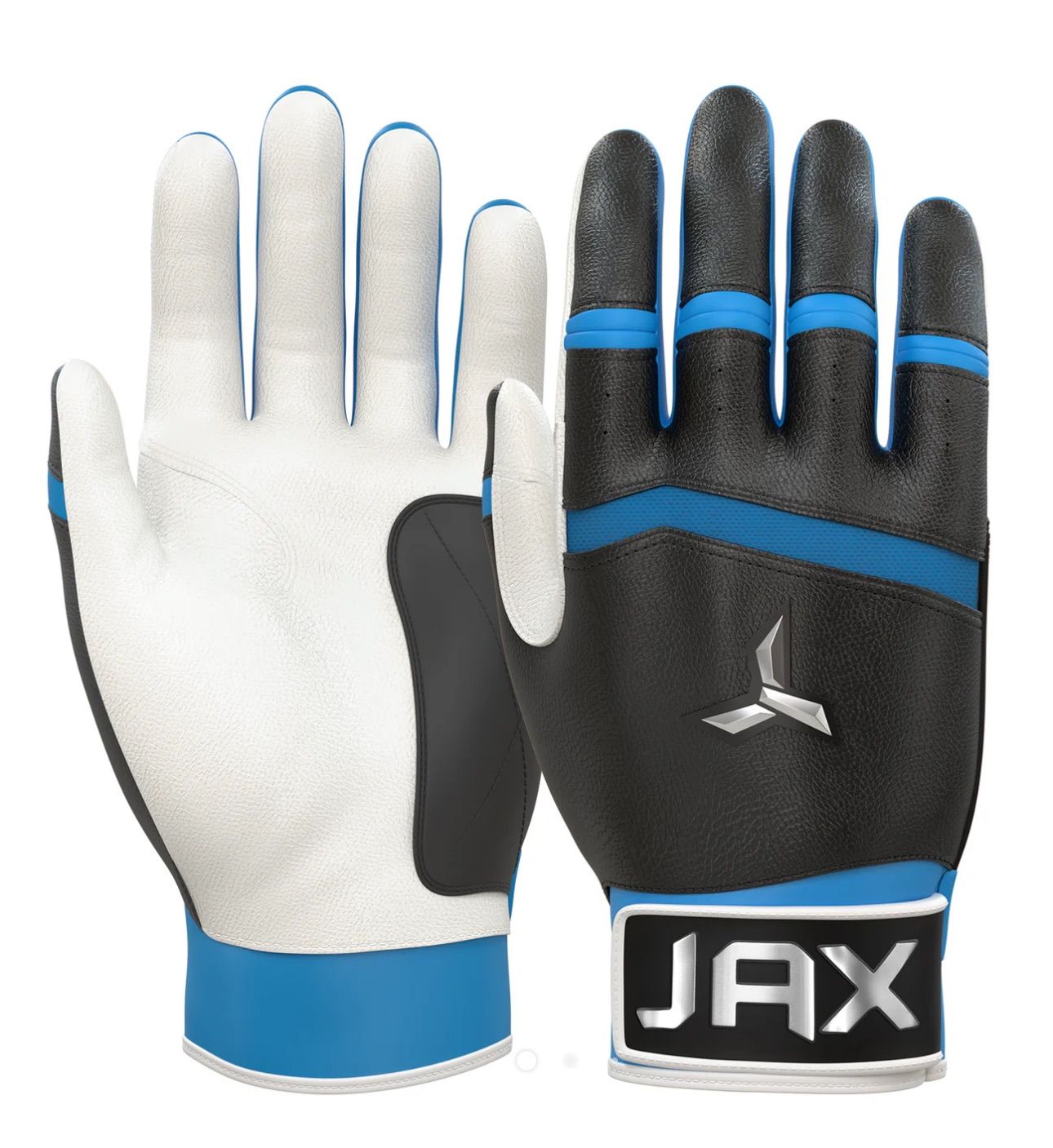 【パットなし】JAX 野球　ソフトボール　バッティンググローブ　ブルー　Blue Raspberry Blast | Pro Cuff