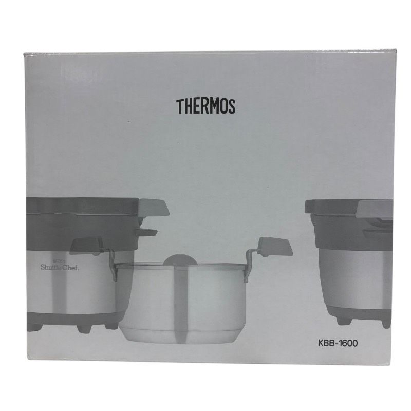 【開封未使用】サーモス THERMOS KBB-1600 ワインレッド 1.6L 電気ケトル IH対応 電気ポット 保温ポット 家電