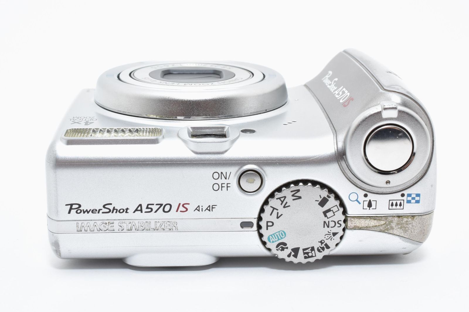 名機 動作品 平成レトロ Canon PowerShot A570 PC1225