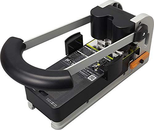 新品 カール事務器 穴あけパンチ 強力 2穴 220枚 上向穿孔式 HD-520N シルバー