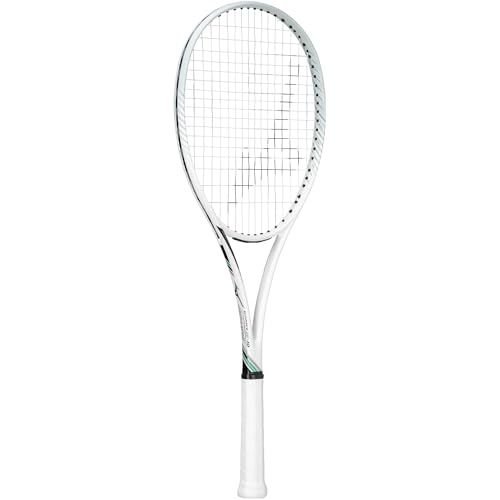新品 MIZUNO(ミズノ) テニス ラケット ディーフォース VS-10 (ソフトテニス用) ユニセックス ホワイト/ジェードグリーン 0X 63JTN547