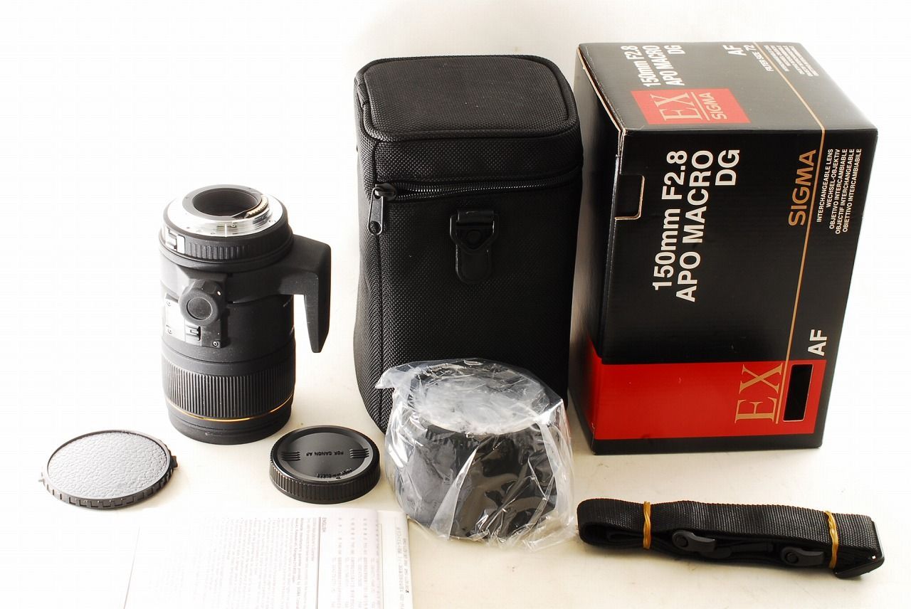 Sigma 150mm F2.8 APO DG OS Canon用 □ 訳アリ良品 □ SIGMA APO 150mm F2.8 MACRO DG キヤノン用 - メルカリ