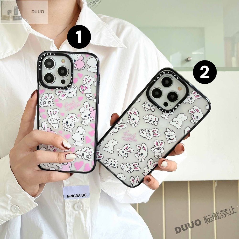Casetify ウサギとハートのiPhone17ケース CASETiFY うさぎ ハート iPhoneケース 多機種対応 - メルカリ