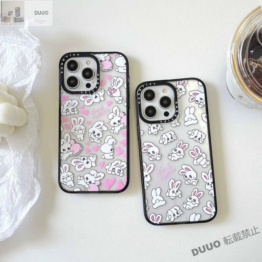 Casetify ウサギとハートのiPhone17ケース CASETiFY うさぎ ハート iPhoneケース 多機種対応 - メルカリ