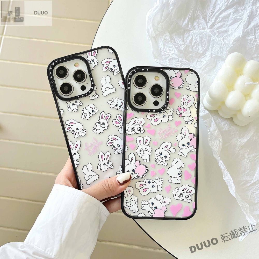 CASETiFY うさぎ ハート iPhoneケース 多機種対応 - メルカリ