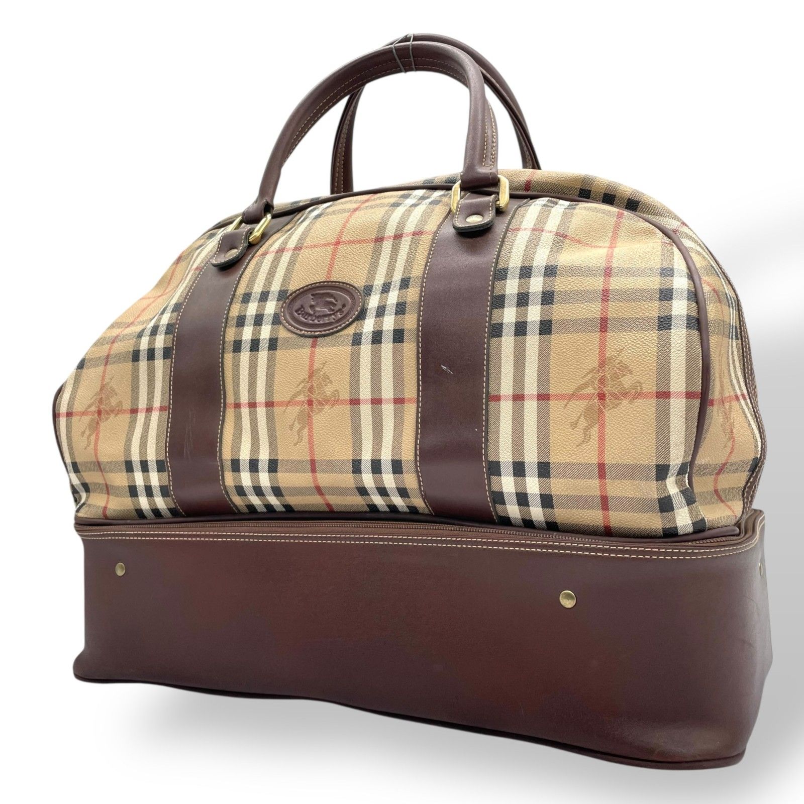 Burberry バーバリー ノバチェック シャドーホース ボストン