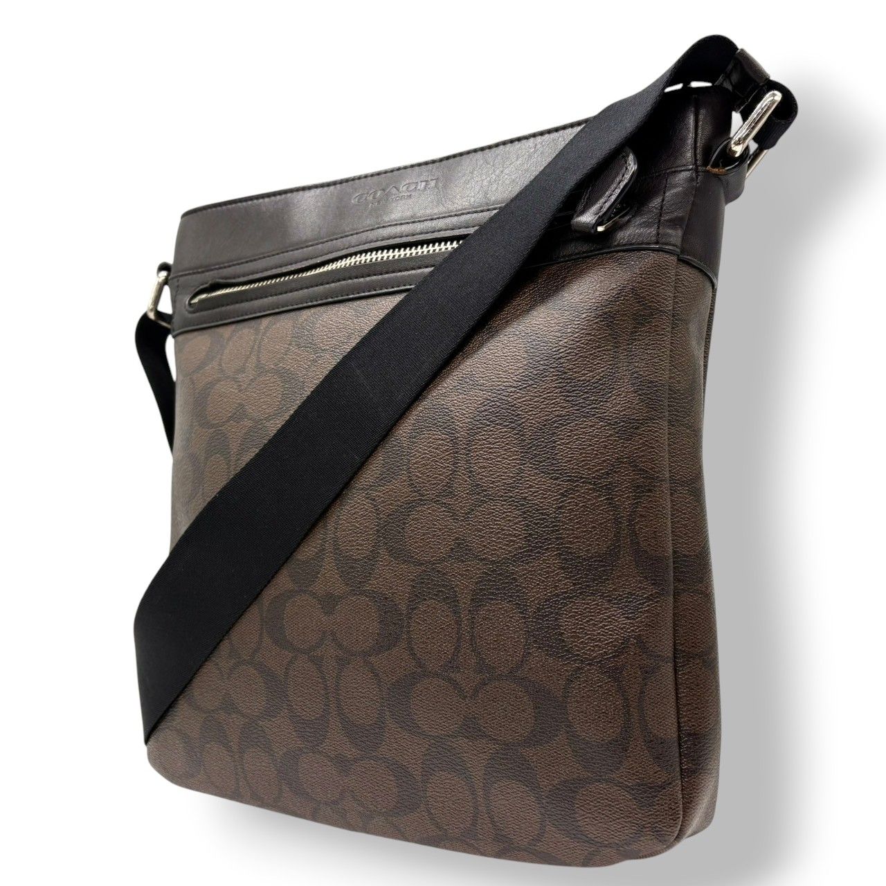 美品 コーチ COACH ショルダーバッグ メッセンジャーバッグ