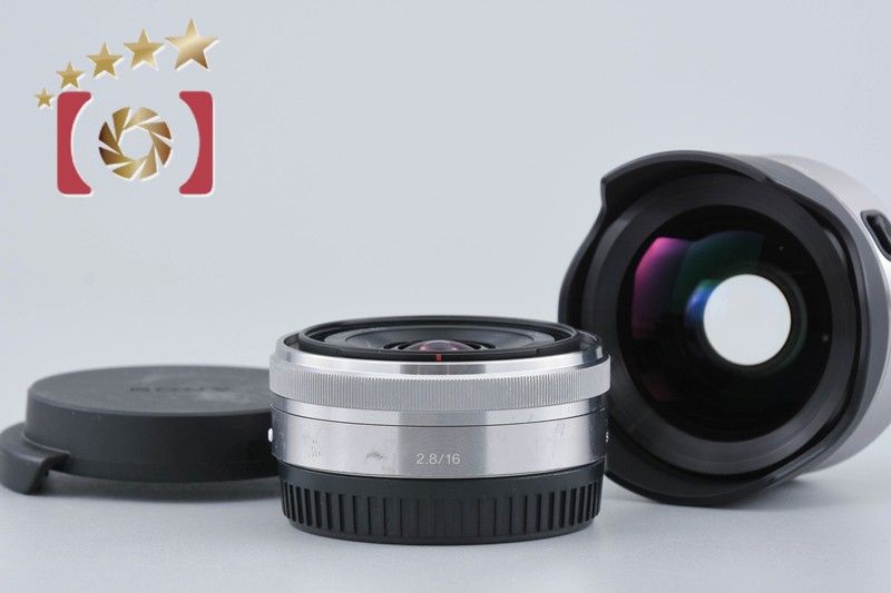 レンズ(単焦点) SONY SEL16F28 VCL-ECU1 VCL-ECF2 SONY SEL16F28 + VCL
