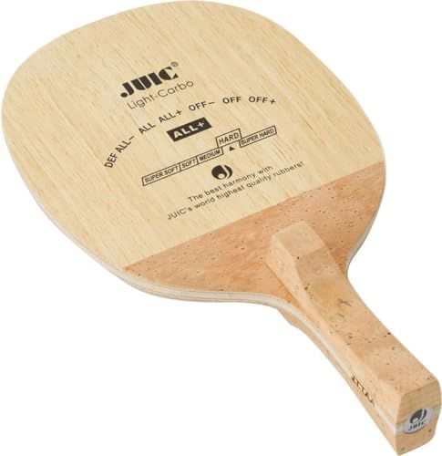新品 JUIC(ジュウイック) 卓球 ペンラケット ライトカーボン 反転式 角丸型 2282E