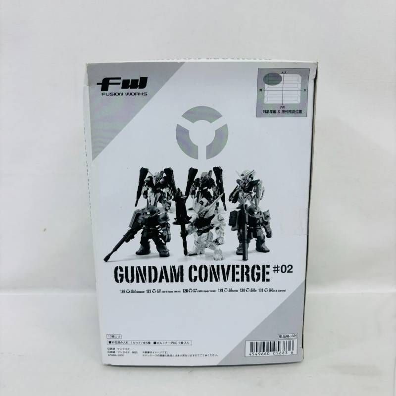 未開封】 FW GUNDAM CONVERGE ＃02 ボックス 10箱入り 全6種