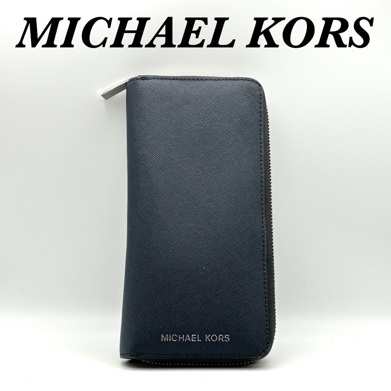 美品】MICHAEL KORS マイケルコース 長財布 HENRY ヘンリー テック