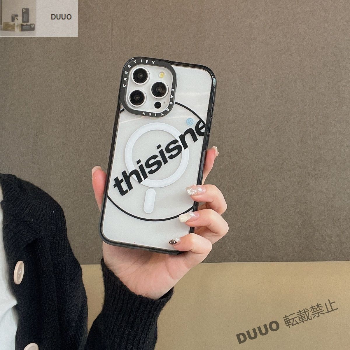 新品 iPhoneケース MagSafe対応 thisisneverthat ケースティファイ 耐 