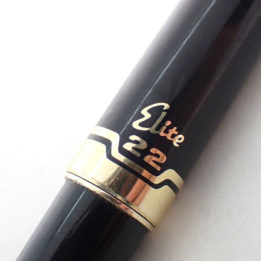 PILOT/パイロット 万年筆 ペン先14K ブラック×ゴールド//j187-2 楽天