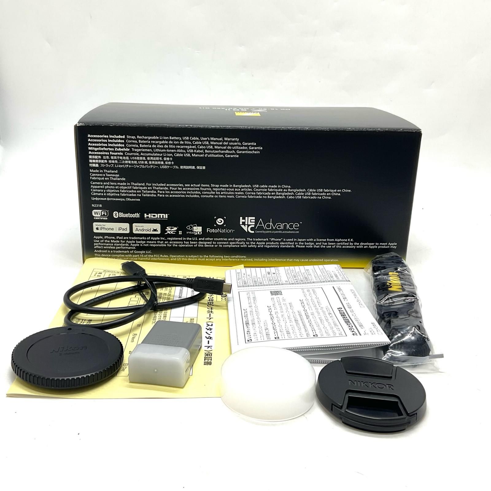 全額返金保証】【最速発送】Nikon デジタル一眼 Z50II ダブルズーム