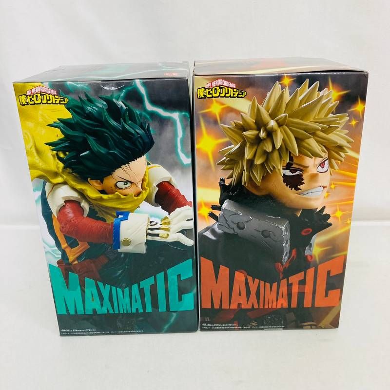 未開封】 僕のヒーローアカデミア MAXIMATIC Ⅱ 緑谷出久 爆豪勝己