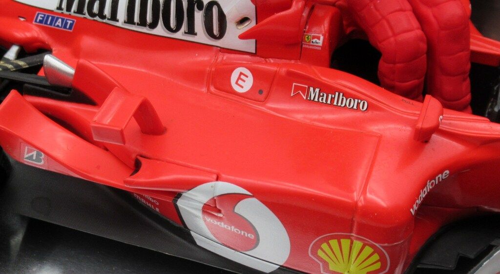 おもちゃ MATTEL 1/18HOTWHEELS RACING FERRARI F2002 MICHAEL